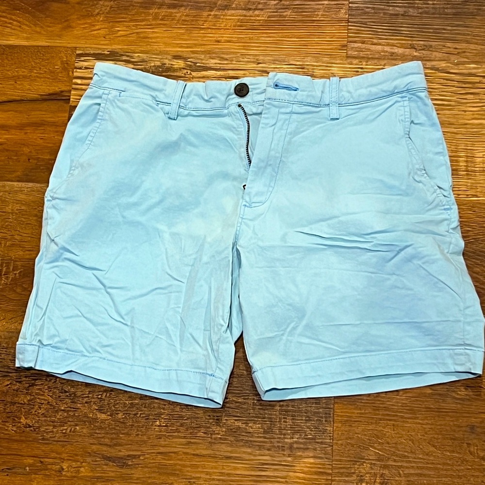 Mens, blue, Goodthreads shorts, size 29.